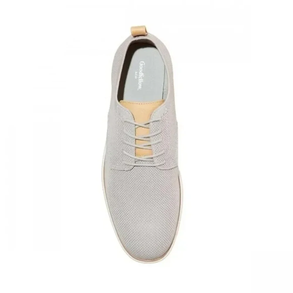 Men's Goodfellow Kev‎ Knit Dress Shoes Gray Size 10 New With Tags